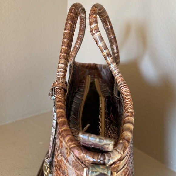 Brahmin Elaine Truffle Python crossbody bag - Picture 8 of 10